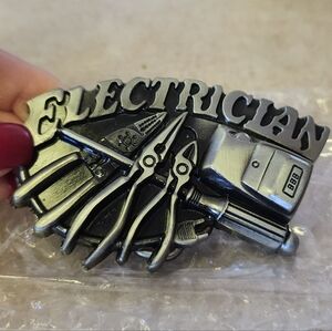 New Electrician tools belt buckle